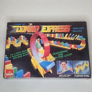Vintage Domino Express Classic Set with Loop-the-Loop